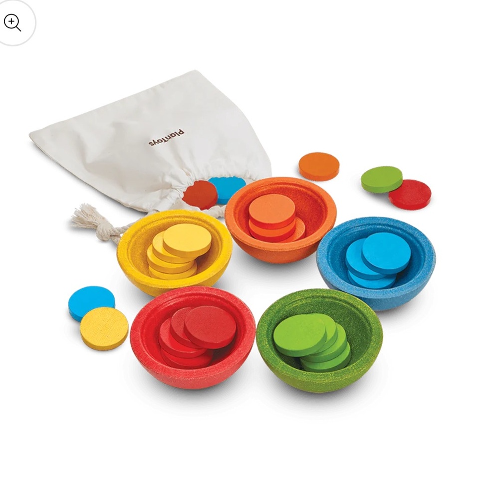 Plan Toys Sort & Count Cups